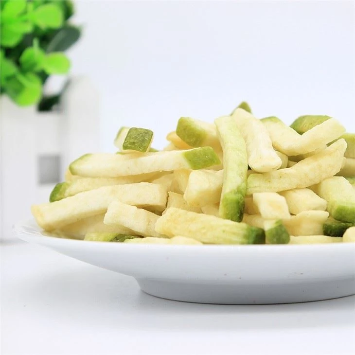 Vacuum Fried Green Radish Strip